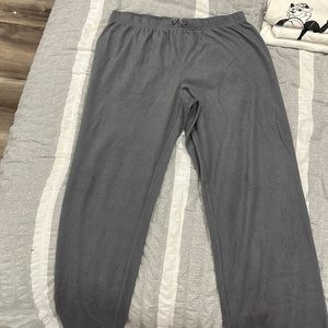 Grey sweatpants